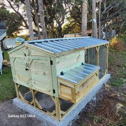 6x12x6 Ft Tall Diamond Coop