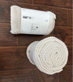 🤍 IKEA HOMLEMOTT Throw – Brand New (2 Available)