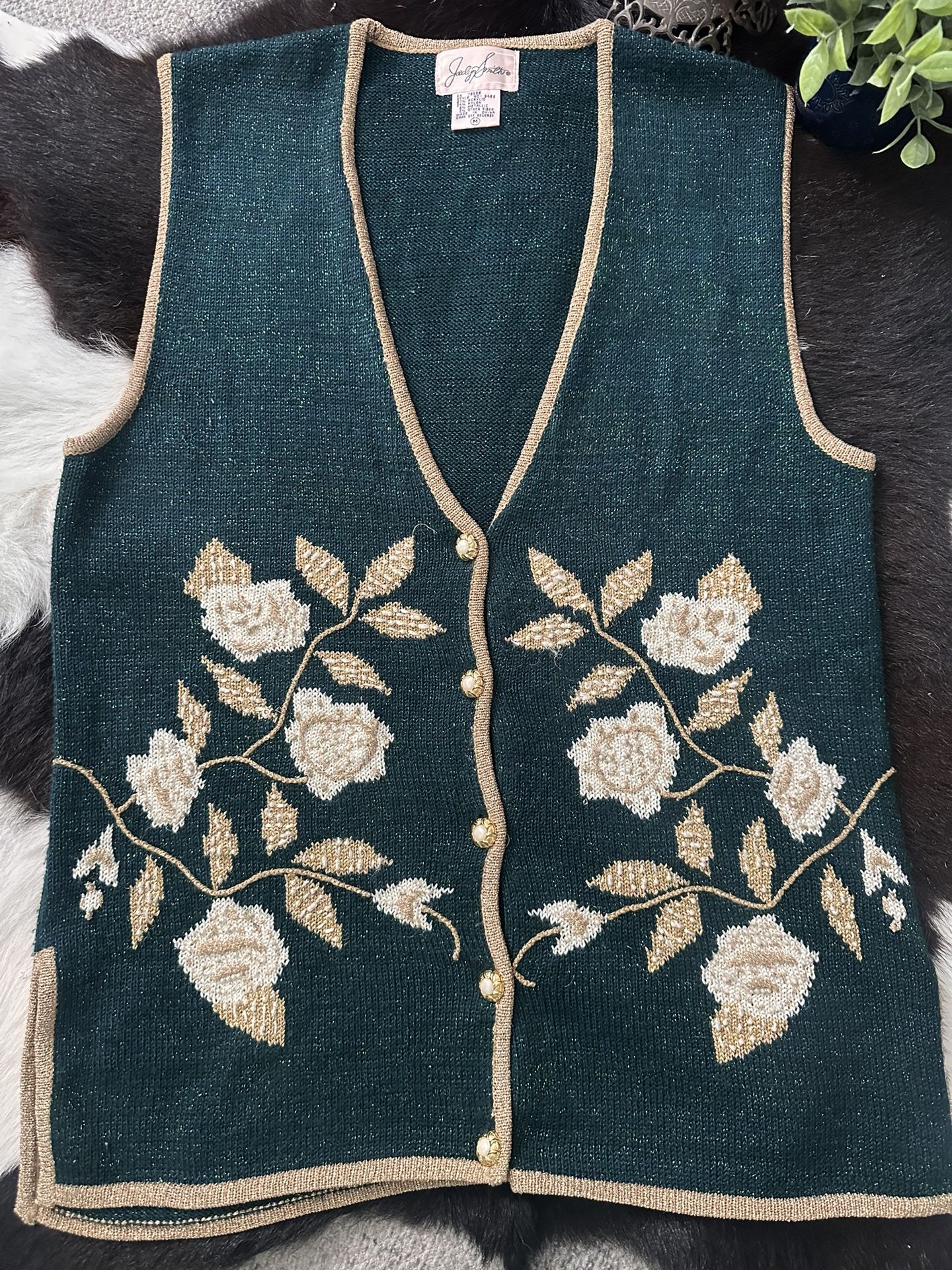 Vintage Christmas Vest