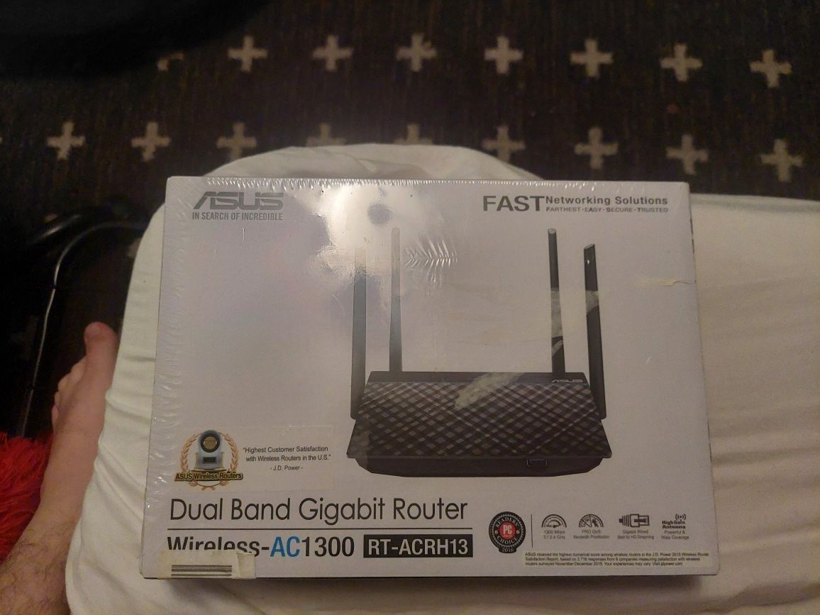 ASUS Dual Band Gigabit Router, Wireless - AC1300, RT-ACRH13