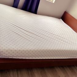 Bed frame does not include mattress