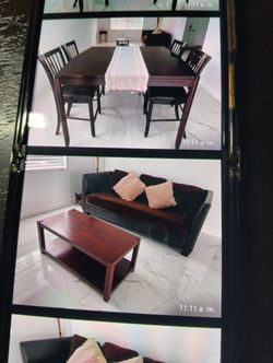 Una Mesa Con 4 Sillas La Mesa Se Agranda El Sillón Cama