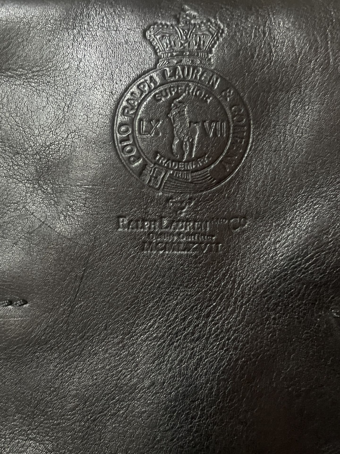 Ralph Lauren Leather Briefcase