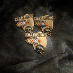 Superbowl XXXII Pins (3)