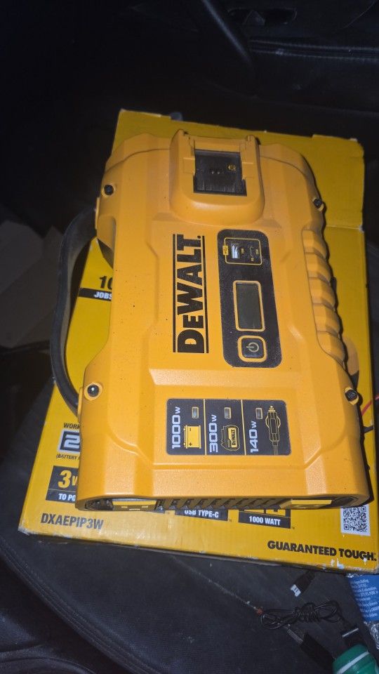 Dewalt Power Inverter.