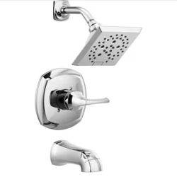 Delta Portwood Single-Handle 5-Spray Tub & Shower with H20kinetic in Chrome 