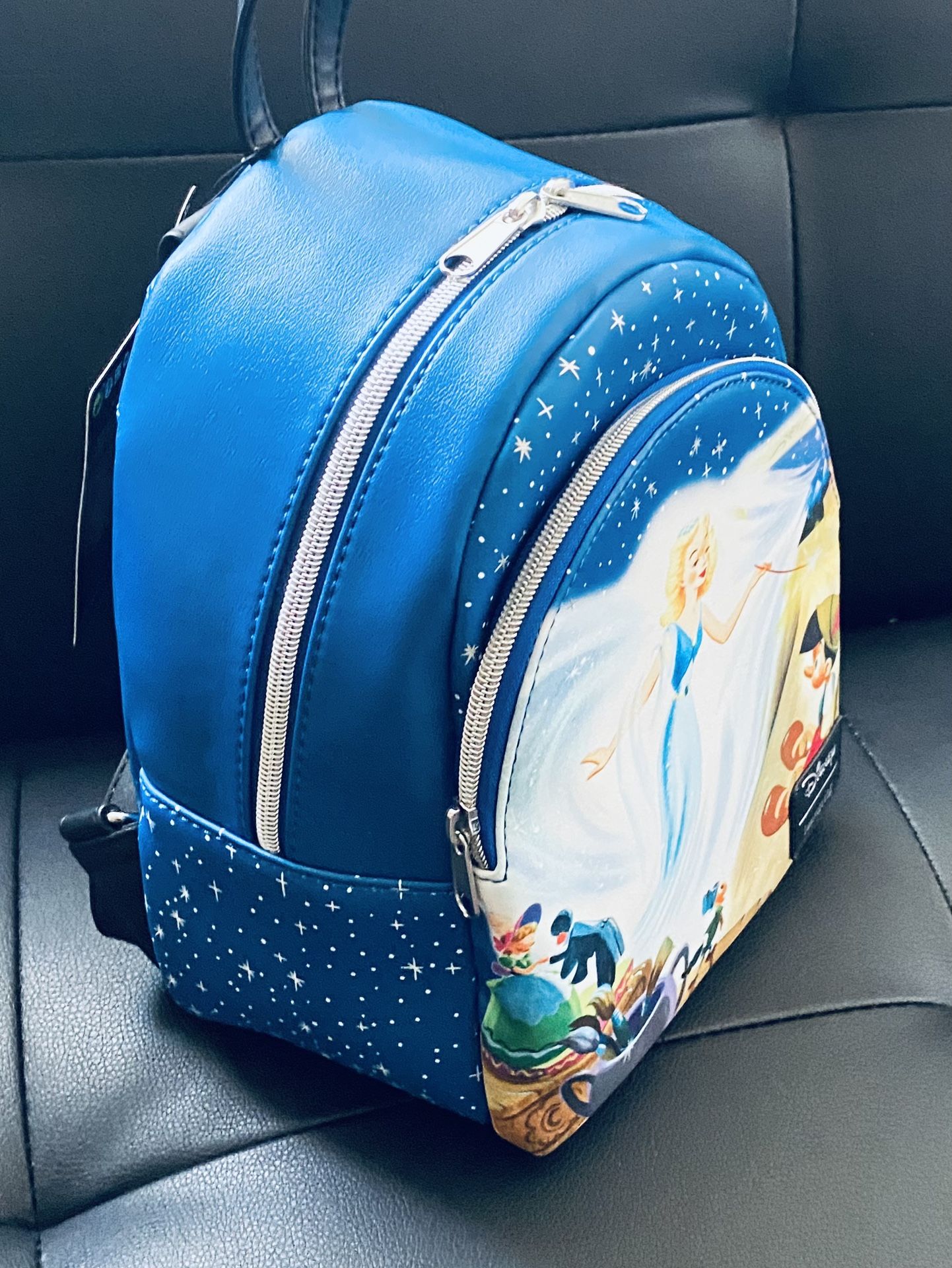 Loungefly Disney Pinocchio Blue Fairy Magic Mini Backpack