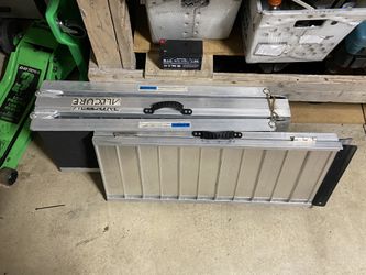 TWO Wheel Chair Ramps (sold as pair)