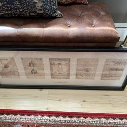 Leonardo da Vinci Framed Drawings 