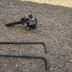 EAZ-LIFT Sway Bar Receiver Hitch - 2 pipes 2 5/16" ball