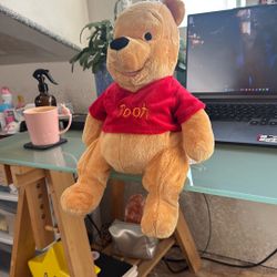 Official DISNEY store Winnie The Pooh Stuffed Animal
