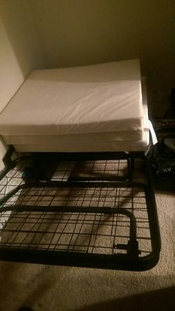 Fold out cot great condition price reduction