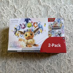 Pokémon Prismatic Evolutions Costco ETB And BB Bundle - 2 Available