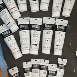 20 Liquitex Heavy Body Acrylic Paint,New!