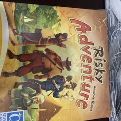 Board Game Risky Adventure New