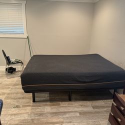 Bedroom Set Adjustable Bed W Remote 