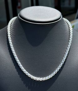 Jewelry .925 solid sterling silver Round Box Chain necklace 21.5” 44.90 grams 5.00mm
