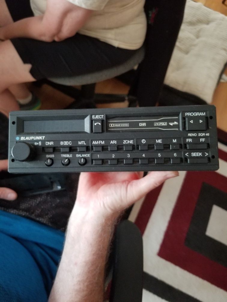 Blaupunkt Bosch Gruppe Reno SQR 46 cassette car radio