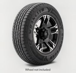 4 Brand New Goodyear Wrangler Steadfast HT Tires + Spare