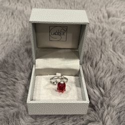 Lalique Tulip Ring