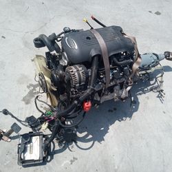 5.3 Ls Swap Silverado Motor Engine 4l60e Parts Chevy 