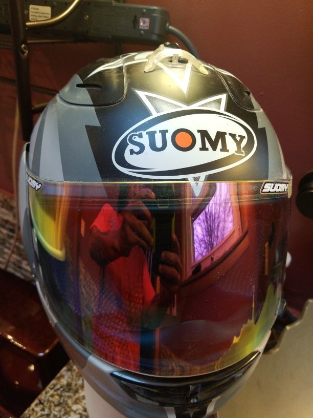 Suomy Hodgson spec 1r Motorcycle Helmet