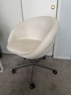 White Desk Chair
