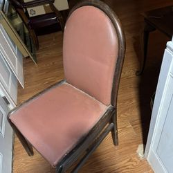 $20-Wood Chair Straight Back 
