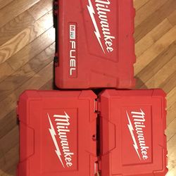 Milwaukee Drill Box Only.