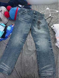 PURPLE JEANS BAGGY SIZE 38