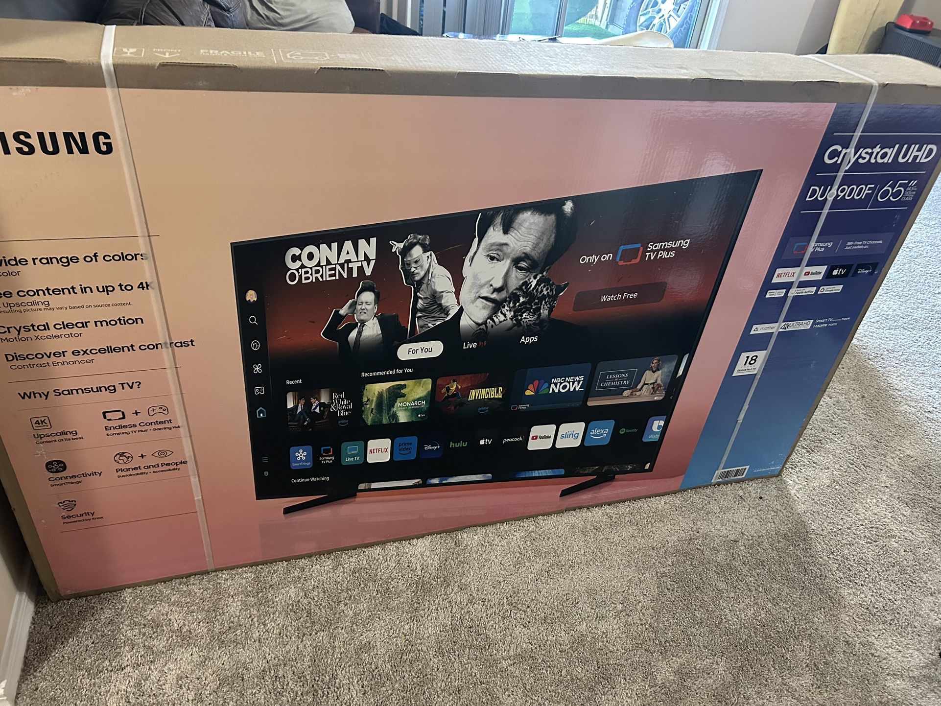 65” Samsung TV
