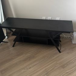 TV Stand w/ LED Lighting 