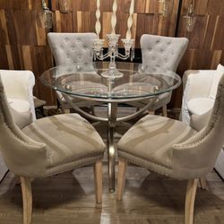 Dining Table 4 Chairs