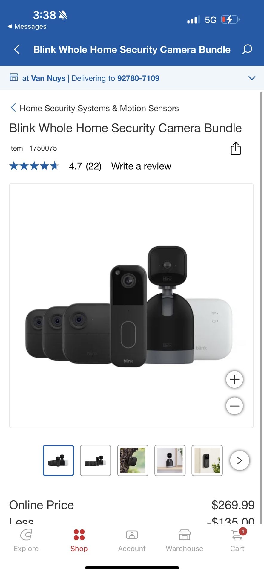 Blink 4 Security Camera Set
