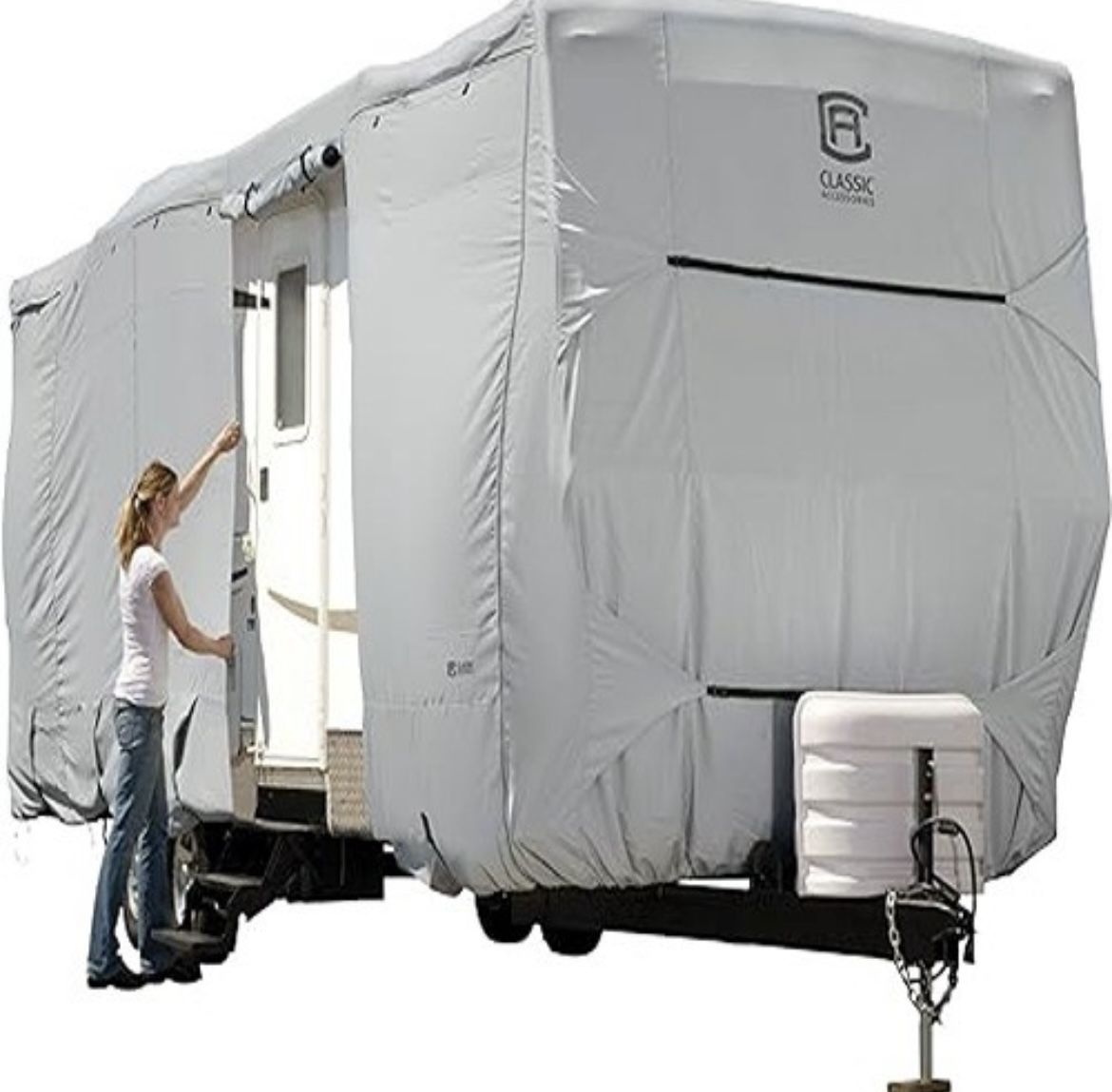 Classic Accessories Over Drive PermaPRO Travel Trailer Cover