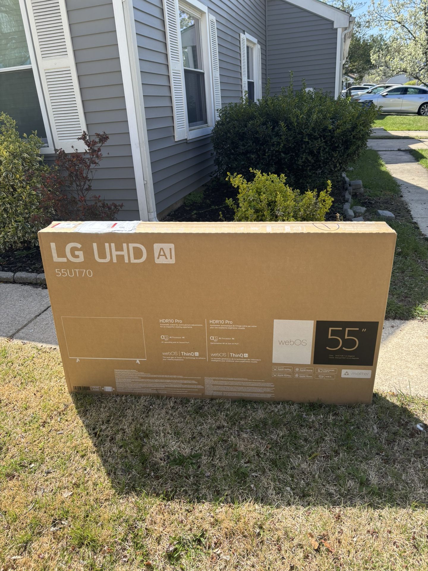 LG UHD AI 55 Inch Tv