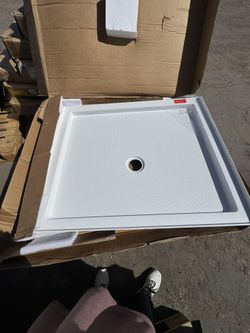 Shower Pan Base 42x36 Center Drain