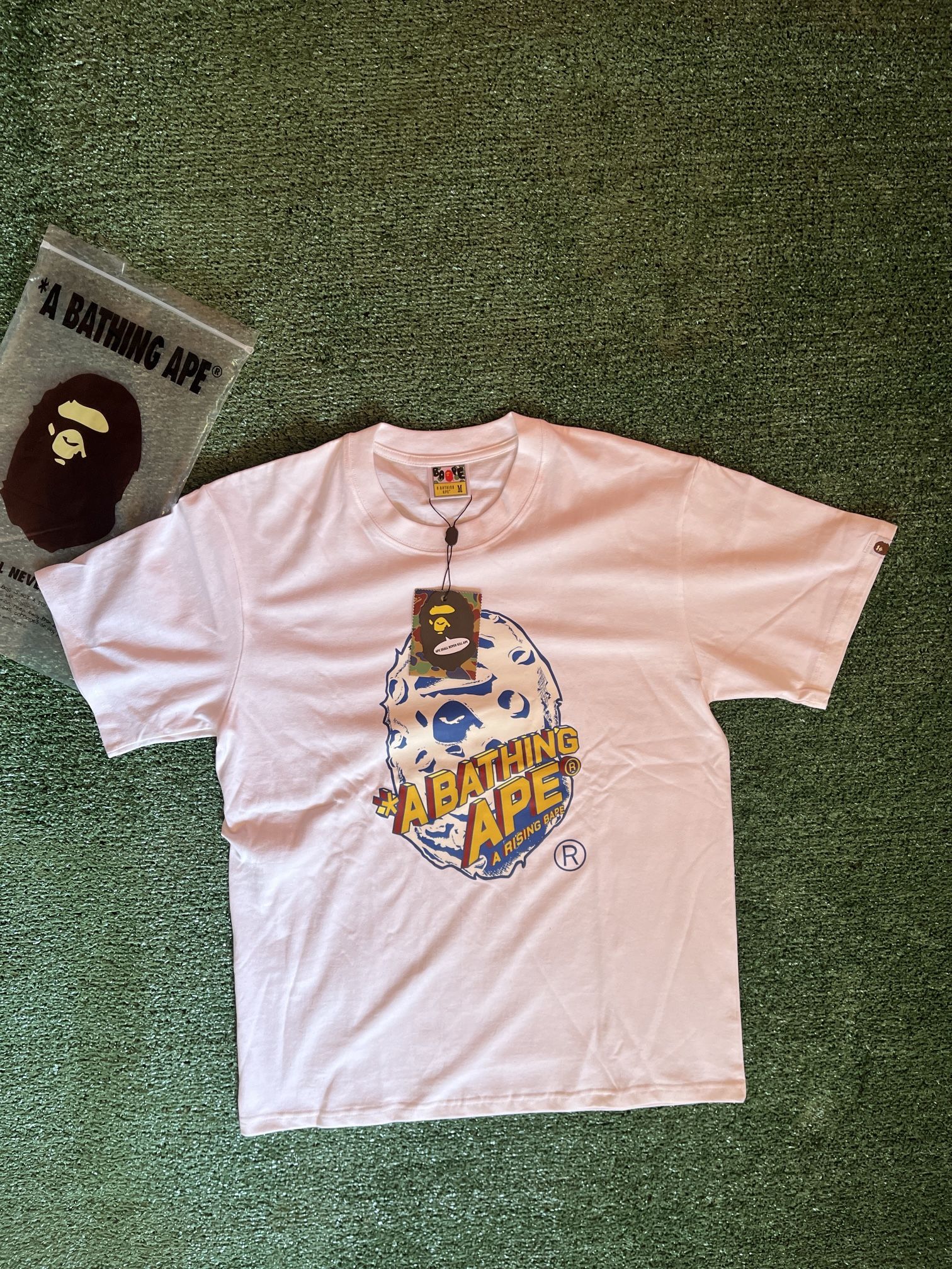 White Bape Tee