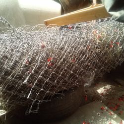 6 Ft Tall Chain Link Fence About 15 Feet Long 