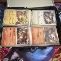1000+ Pokemon Card Lot And Charizard Mat And Metal Coin