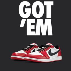 Jordan 1 Low Chicago 