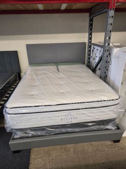 QUEEN PILLOW TOP FIRM MATTRESS (RETAIL PRICE $2,800)