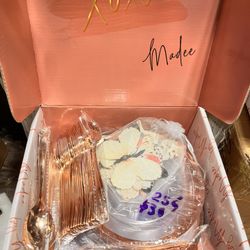 MADEE DINNER SET FOR 25 GUESTS 25 invitados DESECHABLES marca MADEE