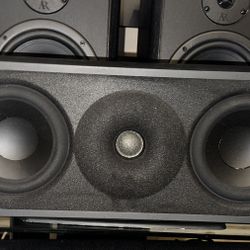 AR Bookshelf and Center Speakers