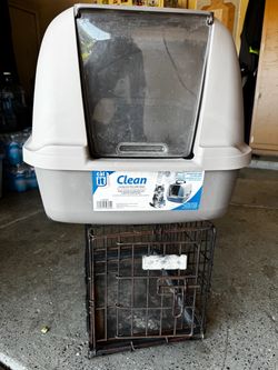 Catit Clean Jumbo Hooded Cat Litter Box