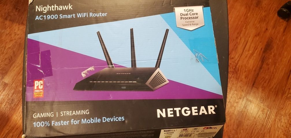 Netgear R7000-100NAS Gaming Streaming Router