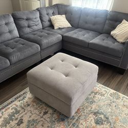 Sectional And Ottoman