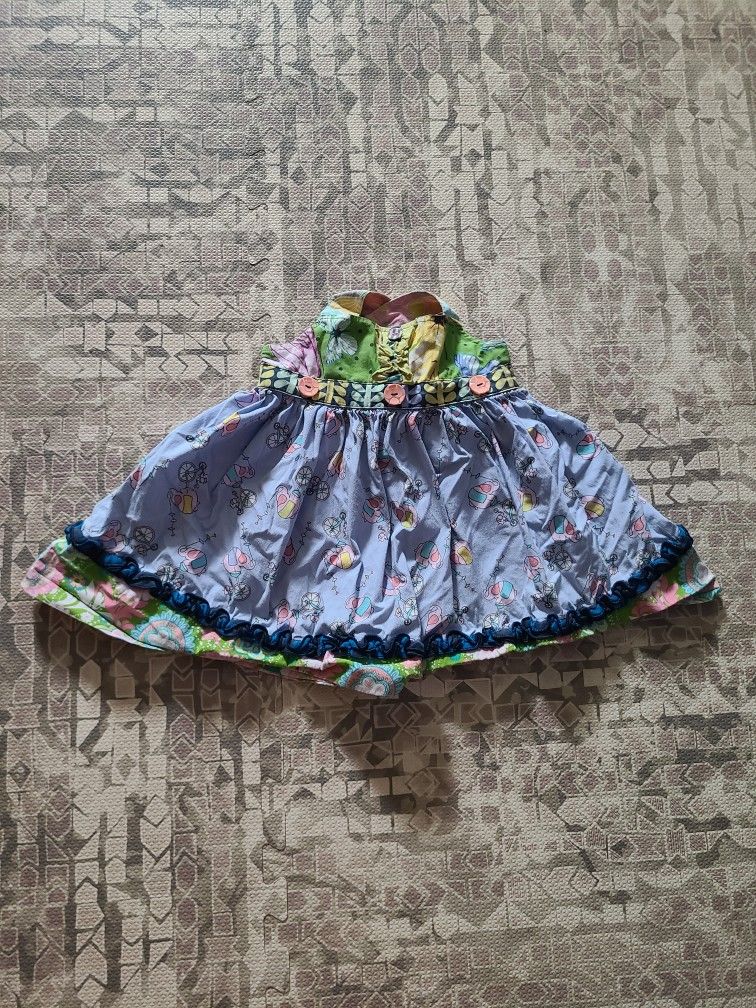 Matilda Jane 18M Elephant Bicycle Print Dress