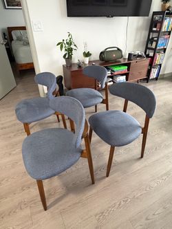 George Oliver Mid-Century Modern Dining Chairs
