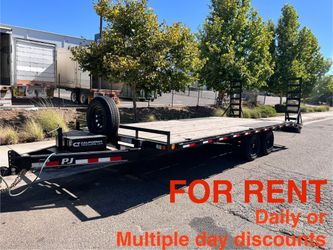 Overdeck Flat Trailer